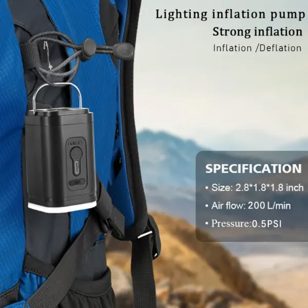 AirMate – Kabellose Luftpumpe & Vakuumgerät für Reisen & Outdoor – Bild 4