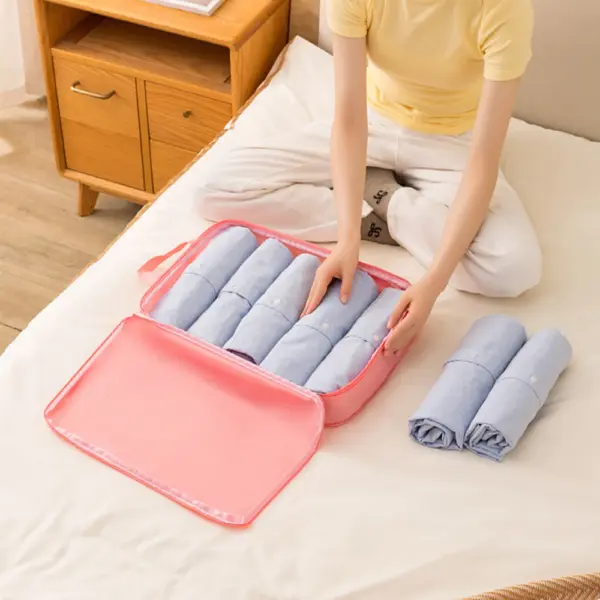 Packing Cubes – Komprimierbare, wasserdichte Reise-Organizer – Bild 15