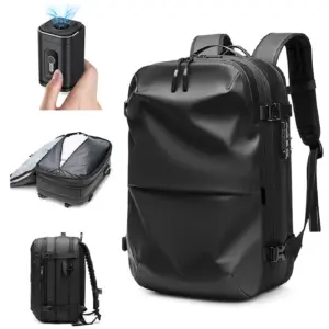 Jetback Travel Pro – Der smarte Vakuum-Rucksack für Business & Reisen