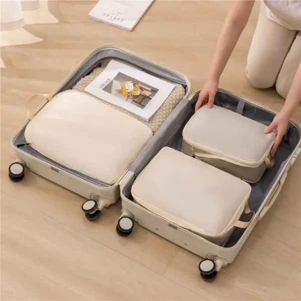Packing Cubes – Komprimierbare, wasserdichte Reise-Organizer – Bild 2