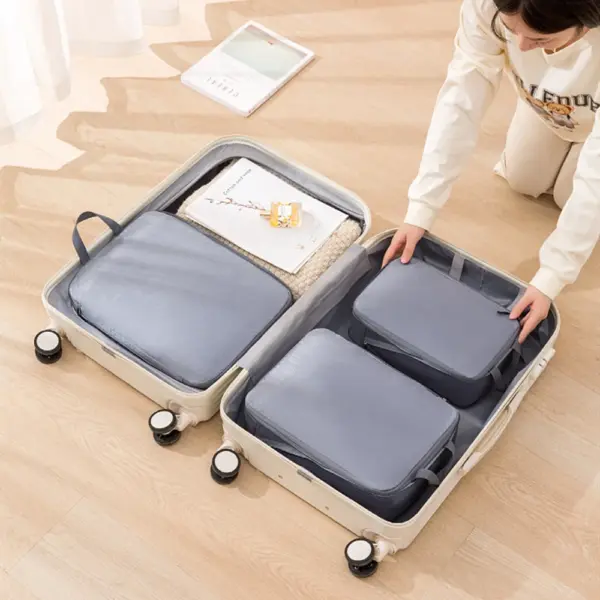Packing Cubes – Komprimierbare, wasserdichte Reise-Organizer – Bild 13
